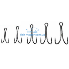 Vanfook Double Hooks DW-41B Stealth Black # 01