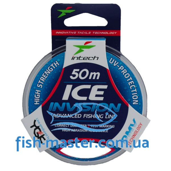Леска Intech Invision Ice Line 50m 0.08mm 0.61kg