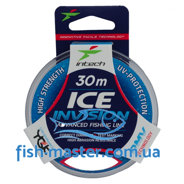 Леска Intech Invision Ice Line 30m 0.08mm 0.61kg