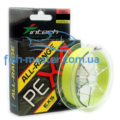 Braided line Intech All-Range PE X-4 150m 0.10mm 2.72kg / 6lb