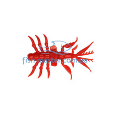 Silicone Bait Breath Skeleton Shrimp SSP (8pcs / pack) # S836