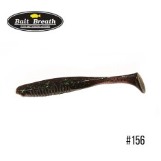 Bait Breath E.T.Shad 2.8" (8 pcs/pack) #156 Junebug / Green