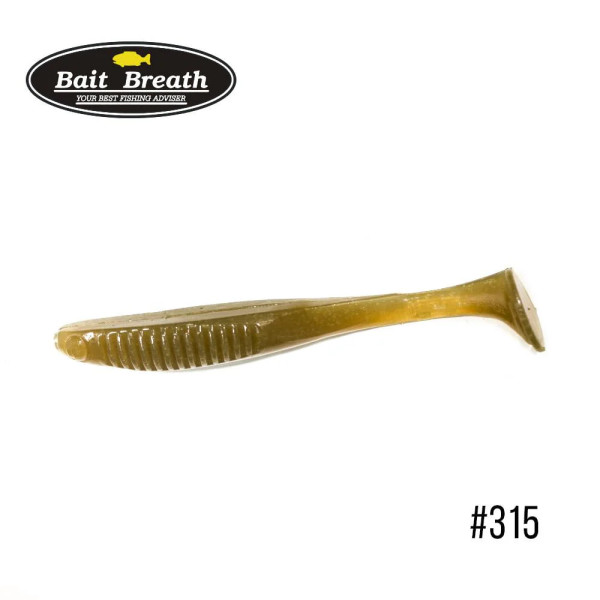Bait Breath E.T.Shad 2.8" (8 pcs/pack) #315 Oily / Pumpkin