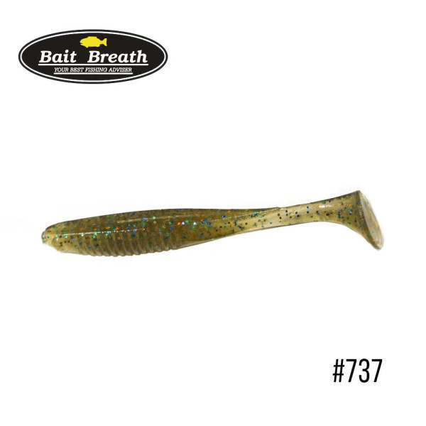Bait Breath E.T.Shad 2.8" (8 pcs/pack) #737  Weed goby