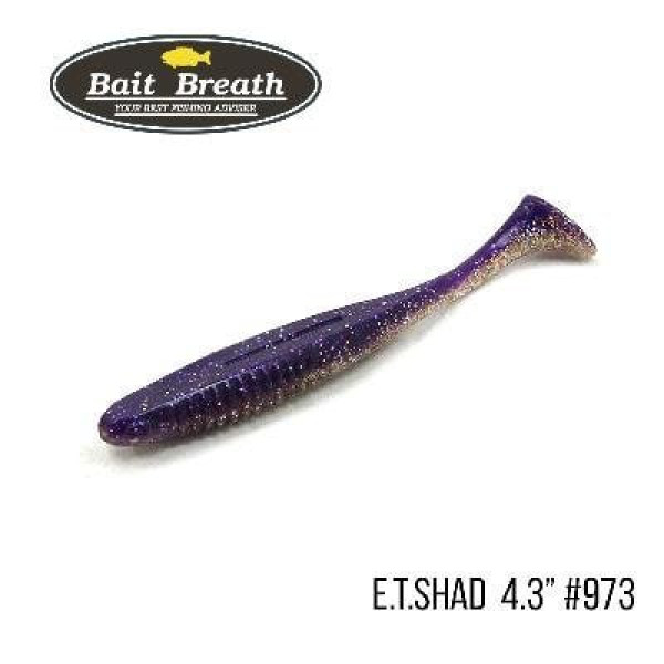 Bait Breath E.T.Shad 4.3" (6 pcs/pack) #973 Lucky NASU SHAD