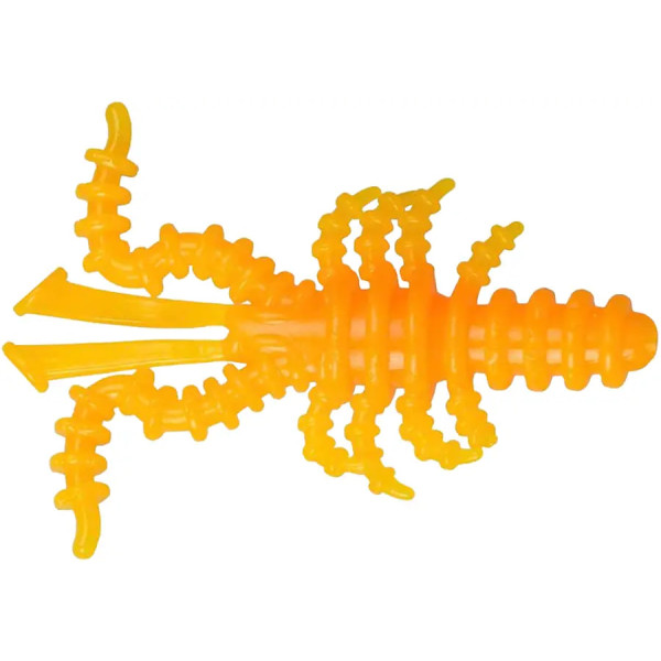 Silicone Bait Breath Saltwater Mosya 1.5" (14pcs / pack) #S841 Mango yellow