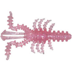 Silicone Bait Breath Saltwater Mosya 1.5" (14pcs / pack) #S849 Lively pink