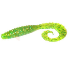 Silicone Bait Breath Curly Grub 2,5 "(12pcs / pack) # ur200