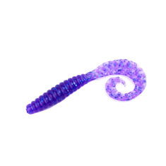 Silicone Bait Breath Curly Grub 4.5 "(8pcs / pack) # s211