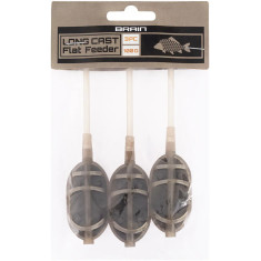 Feeder Brain Long Cast Flat Feeder 100g (3 pcs/pack)