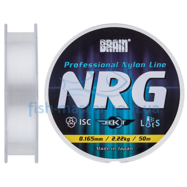 Леска Brain NRG 50m 0.165 mm 2.22 kg
