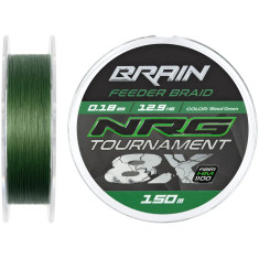 Cord Brain NRG 8X Tournament 150m 0.10mm 5.5kg Green