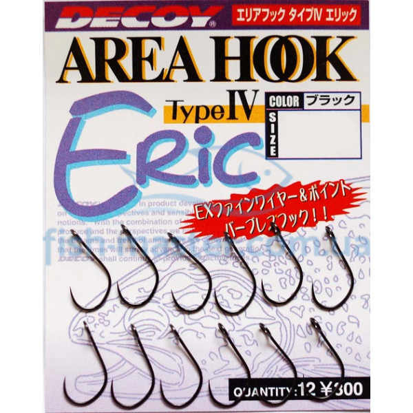 Гачок Decoy Area Hook IV Eric 10, 12 шт/уп