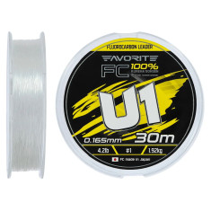 Флюорокарбон Favorite U1 FC 30m #1.0/0.165mm 4.2lb/1.92kg