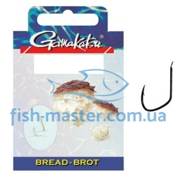Крючок Gamakatsu BKD-2210G Bread 60cm Gold #8 10шт 0.18mm