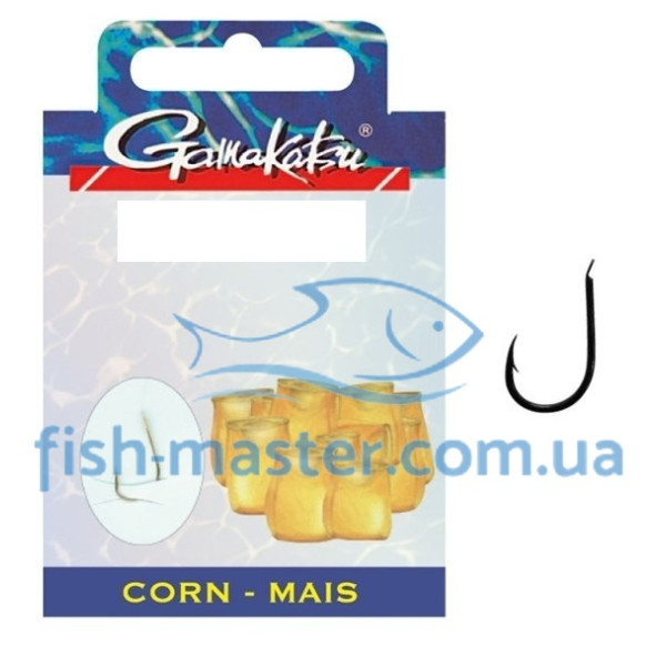 Крючок Gamakatsu BKD-3310B Corn 45cm Bronze #12 10шт 0.16mm