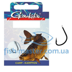 Hook Gamakatsu BKD-3510F Carp 85cm Black # 4 10pcs 0.28mm 