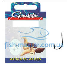 Hook Gamakatsu BKS-1010B Maggots 45cm Bronze # 10 10pcs 0.14mm 