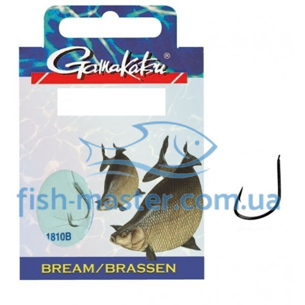 Крючки с поводком Gamakatsu BKS-1810B Bream Feeder  №14 0.12mm 75cm 10pc