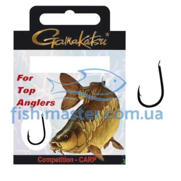 Крючок Gamakatsu BKS-3310B Carp 40cm Competition Range Bronze #8 10шт