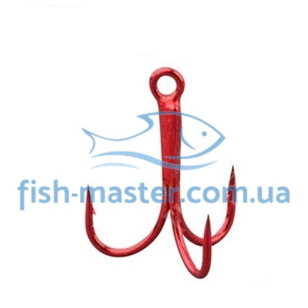 Крючок Gamakatsu тройной Micro Treble Red #20 4шт