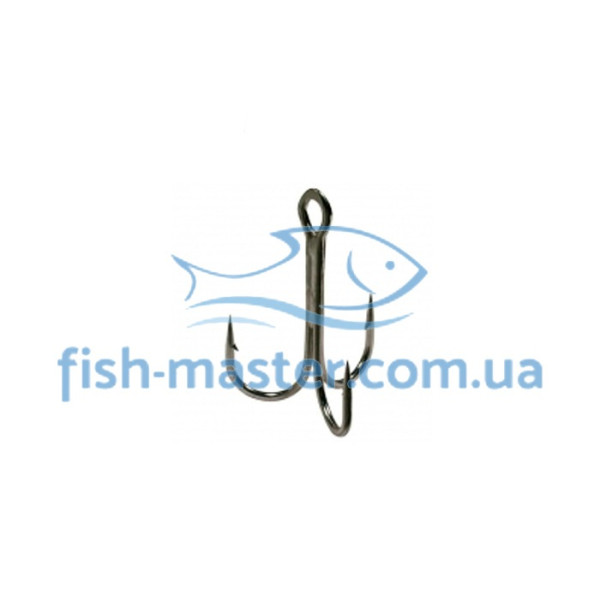 Крючок Gamakatsu тройной Treble 13 NS Magic Eye Black #4 5шт