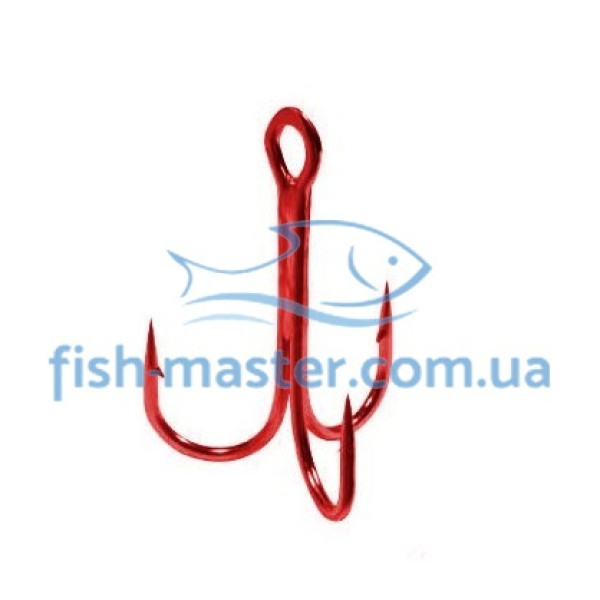 Крючок Gamakatsu тройной Treble 13 R Magic Eye Red #6 5шт