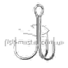 Крючок Gamakatsu тройной Treble 13N Nickel #1/0 10шт