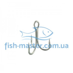 Гачок Gamakatsu потрійний Treble 22 4x Strong Nickel # 1/0 5шт