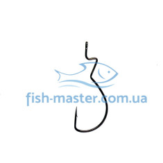 Gamakatsu hook offset Skip Gap Minor Black # 1/0 6pcs