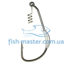 Gamakatsu Hook Offset Weighted Superline Spring-Lock 3.5gr # 4/0 4pcs