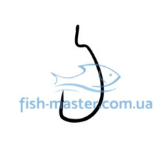 Offset hook Gamakatsu Worm 323 Monster Black # 4/0 4pcs