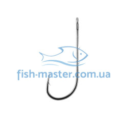 Hook Gamakatsu Worm Single 31 Black # 4 6pcs