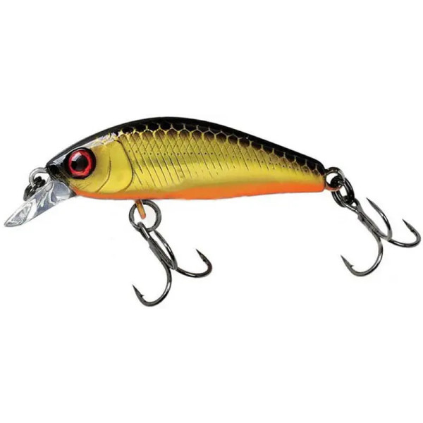 Воблер Jackall Chubby Minnow 35mm 2.3g HL Gold & Black