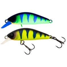 Воблер Jackall Chubby Minnow 35mm 2.3g UV Mat Chart Perch