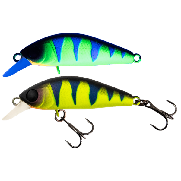Воблер Jackall Chubby Minnow 35mm 2.3g UV Mat Chart Perch