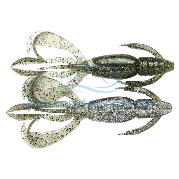 Силикон Keitech Crazy Flapper 2.8" (8 шт/упак) ц:460 silver flash craw
