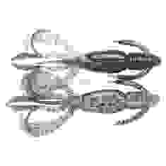 Силикон Keitech Crazy Flapper 4.4" (6 шт/упак) ц:460 silver flash craw