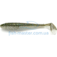 Silicone Keitech Swing Impact FAT 3.8 "(6 pcs / pack) c: 416 silver flash minnow