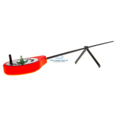 Winter fishing rod Lucky John Mormax 24.6cm(red)