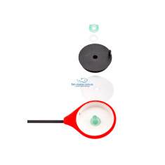 Winter fishing rod Lucky John Mormax 24.6cm(red)