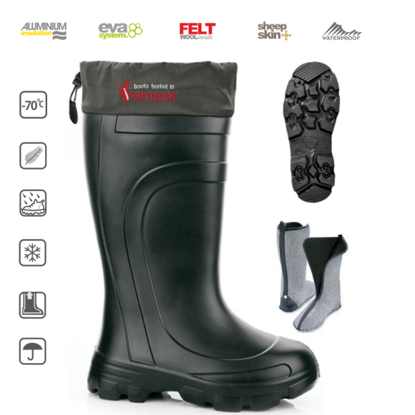 Сапоги Сапоги Lemigo Vermont 877 EVA (-70°) 42 Black
