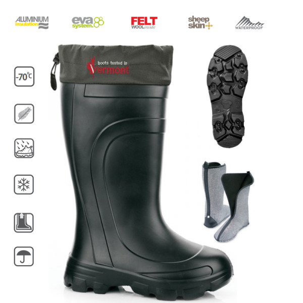 Сапоги Сапоги Lemigo Vermont 877 EVA (-70°) 43 Black