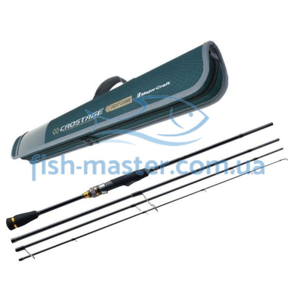 Спиннинг Major Craft New Crostage Travel CRX-S764UL 2.29m 0.4-5g Extra-Fast Спиннинг Major Craft New Crostage Travel CRX-S764UL 2.29m 0.4-5g Extra-Fast