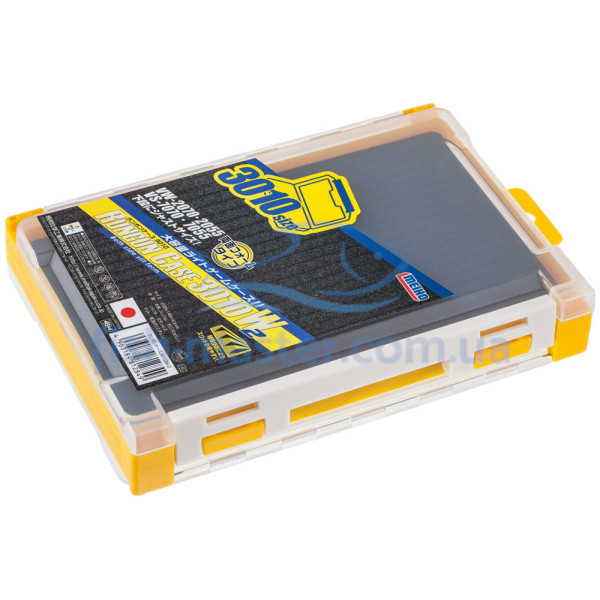 Коробка Meiho RUN GUN CASE 3010W-2 clear/yellow