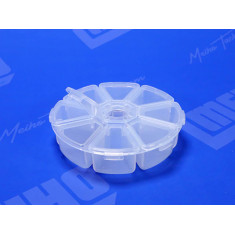 Box Meiho Pc-110 Ø110x28mm Clear