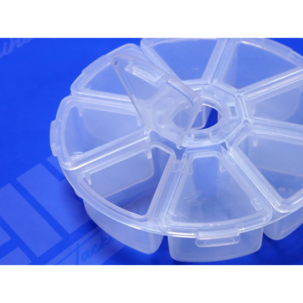 Коробка Meiho Pc-110 Ø110x28mm Clear