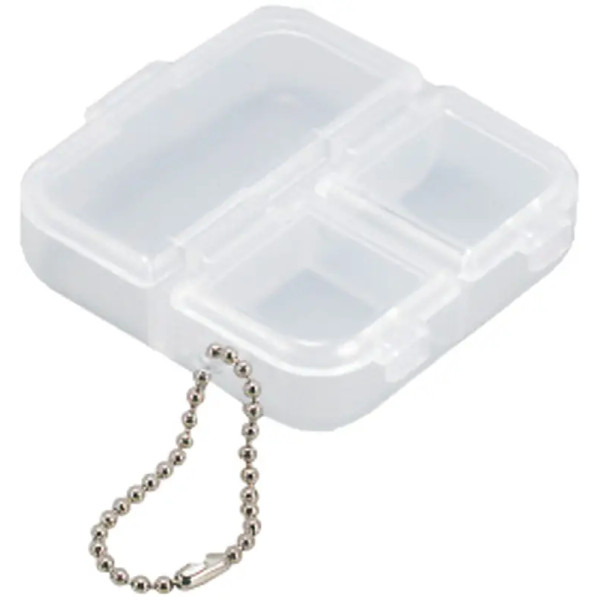 Коробка Meiho Square 3 case 66x66x18mm Clear