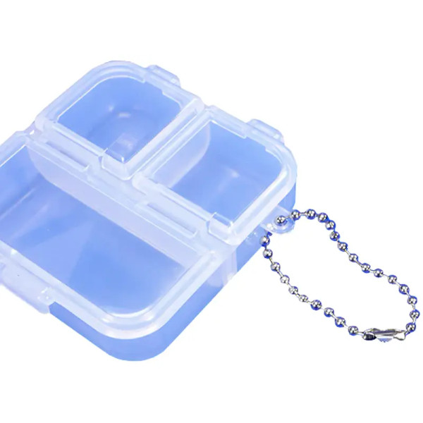 Коробка Meiho Square 3 case 66x66x18mm Clear