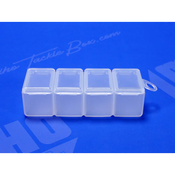 Коробка Meiho Square 4 case 66x66x18mm Clear